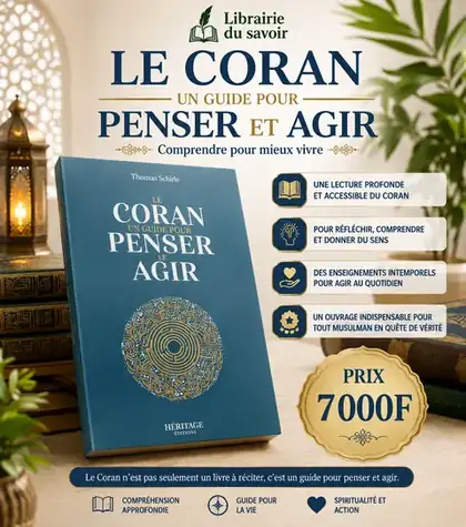 Affiche : Le Coran, un guide pour penser et agir
