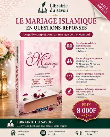 Affiche : Le mariage islamique en questions-réponses