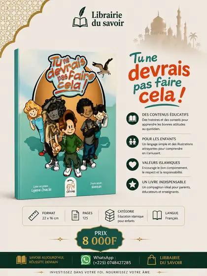 Affiche : Tu ne devrais pas faire cela !